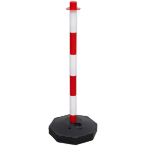 image of Sealey RWPB01 Red White Post and Base