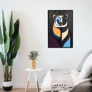 Image of By Ayi Multicolor Decorative Wooden Wall Accessory