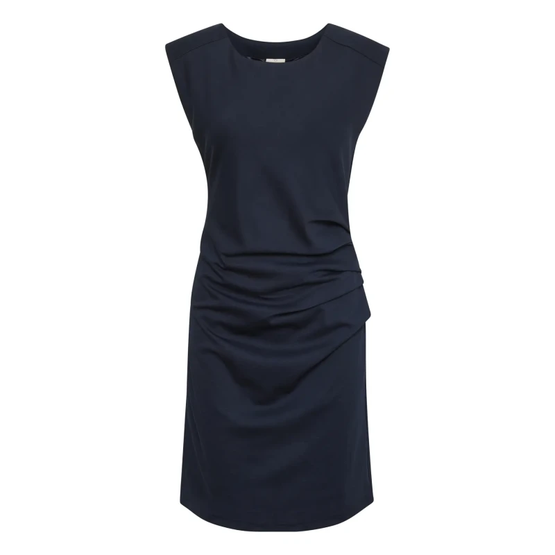 Image of Kaffe Womens round-neck dress KAFFE India Bleu Female L