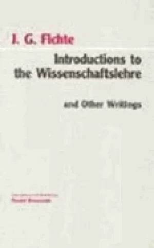 Image of introductions to the wissenschaftslehre and other writings