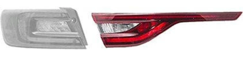 Image of VAN WEZEL 4405927 Rear light Inner Section, with bulb holder, Left, LED Combination Rearlight (391)