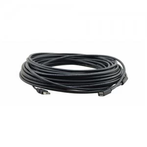 Image of Kramer Electronics CAUAM/UAF35 USB cable 10.7 m USB 2.0 USB A Black