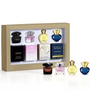 image of Versace Womens Miniature Set