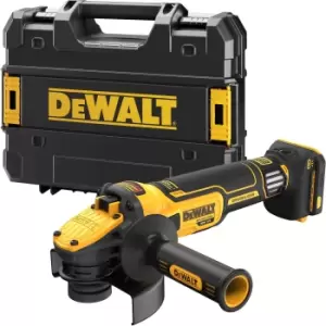 Image of DEWALT DCG409VS 18v XR Cordless Flexvolt Advantage Angle Grinder 125mm No Batteries No Charger Case