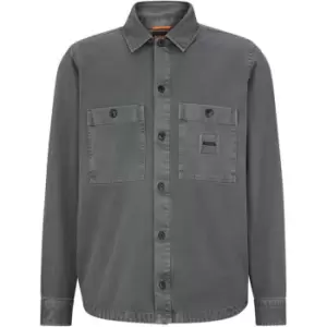 Image of BOSS Locky Overshirt - Grey