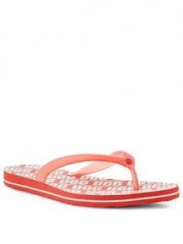 Image of Ugg Simi Graphic Flip Flop - Coral