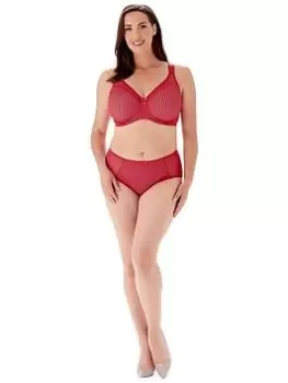 Image of Berlei Smoothing Minimiser Bra - Red, Size 34F, Women