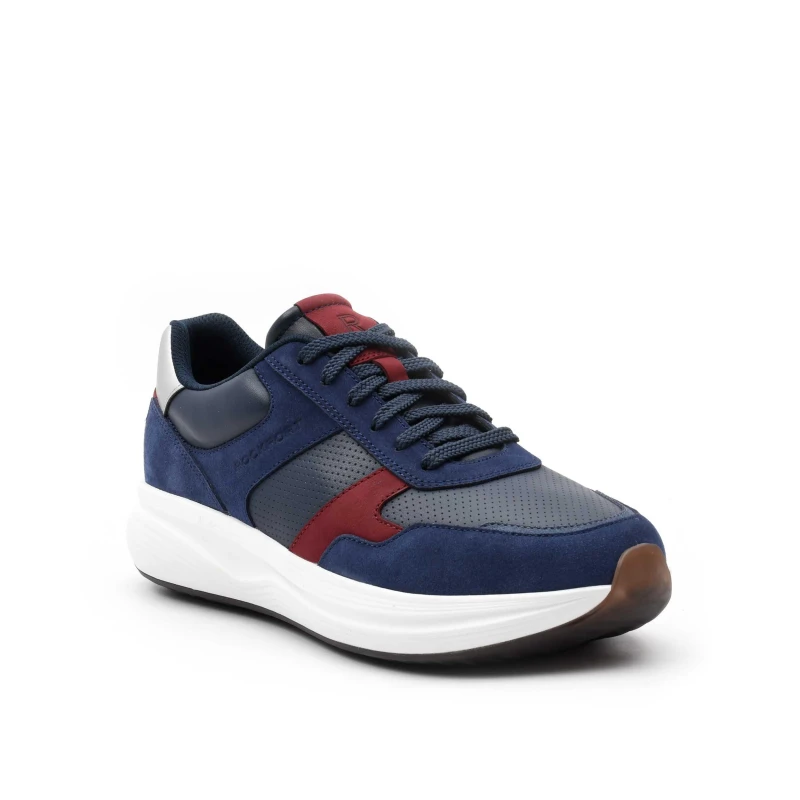 Image of Rockport Mens Dmx Corvin Chunky Trainers Blue male 7 (40.5)