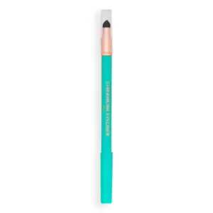 image of Makeup Revolution Streamline Waterline Eyeliner Pencil Teal