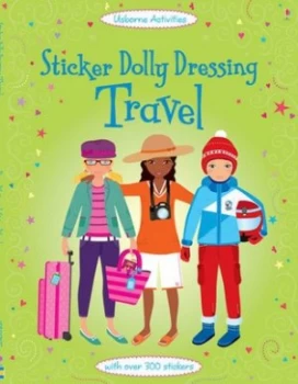 Image of Sticker Dolly Dressing Travel by Fiona Watt Book