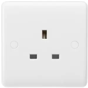 Image of MLA Knightsbridge Curved Edge 13A 1 Gang UnSocket - CU7000U