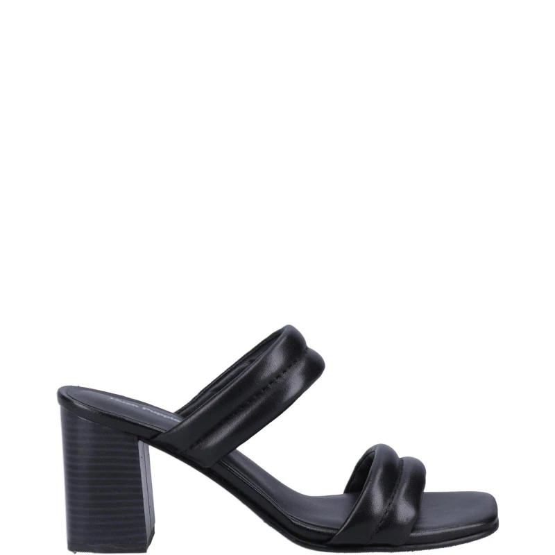 Image of Hush Puppies 'Katie' Heeled Sandals Black
