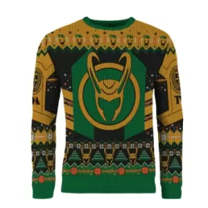 image of Loki Christmas Jumper (Size XXL)