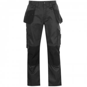 image of Dunlop On Site Trousers Mens - Charcoal/Black