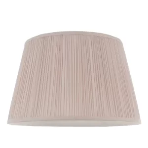 image of Freya 1 Light Shade Light Dusky Pink Silk, E27