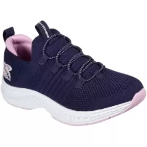 Image of Skechers Girls Star Speeder Bright Force Slip On Shoes UK Size 1.5 (EU 34)