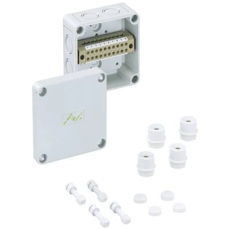 Image of Spelsberg Spelsberg RKK 4/10-10x4² Serial terminal enclosure 94 x 94 x 57 Polystyrene (EPS) Grey 60740401