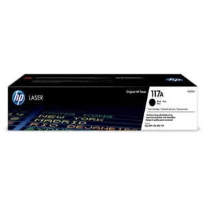 Image of HP 117A Black Laser Toner Ink Cartridge