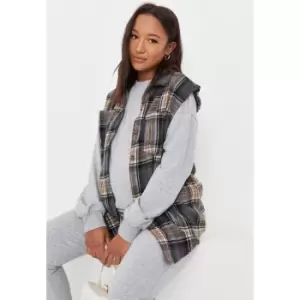Image of Missguided Maternity Sleeveless Shirt - Grey