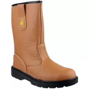 Image of Amblers Safety FS124 Safety Rigger Boot / Mens Boots (3 UK) (Tan) - Tan