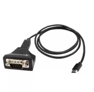 image of Brainboxes 1 port USB to RS232, USB 2.0 USB Serial Cable Adapter