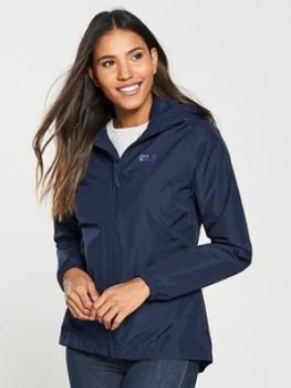 Image of Jack Wolfskin Stormy Point Jacket - Navy, Size XL, Women