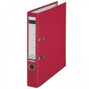 Image of Leitz Miniarch Pp A4 52mm Red 1015-25 - 10 Pack