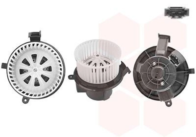 Image of VAN WEZEL Blower motor VAN WEZEL 2916773