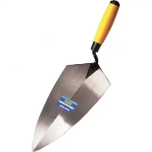 image of Philadelphia Pattern Brick Trowel Soft Grip Handle 280MM (11IN)