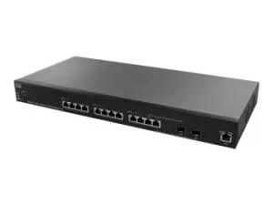 Image of SX350X-12-K9-EU - Managed - L2/L3 - 10G Ethernet (100/1000/10000) - Rack mounting