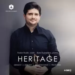 Image of Fedor Rudin/Boris Kusnezow Heritage by Fedor Rudin CD Album