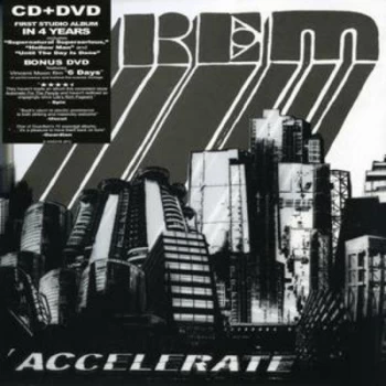Image of Accelerate cd + DVD by R.E.M. CD Album