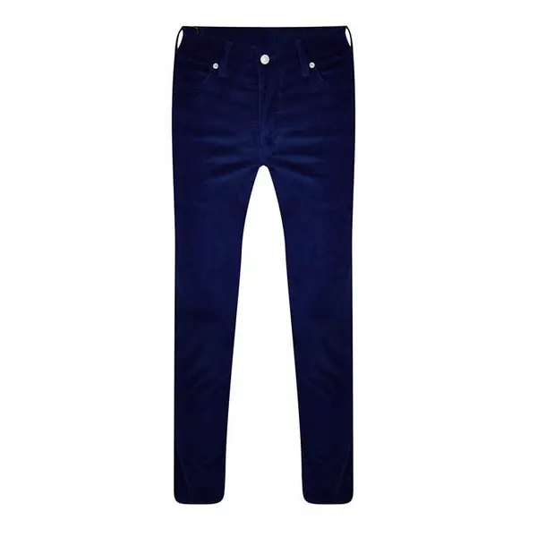 Image of Levis 511 Corduroy Trousers 30W R Blue 51198619305