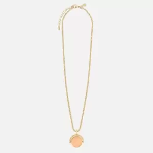 Image of Joma Jewellery Womens Positivity Pendants Live Love Sparkle Necklace - Gold