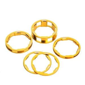 Image of Box Zero Stem Spacer Kit Gold 1 1/8