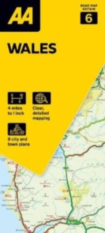 Image of Road Map Wales 6 Books