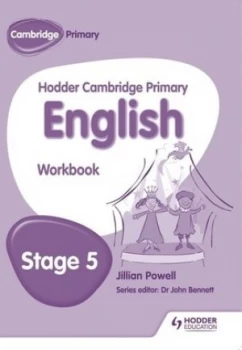 Image of Hodder Cambridge Primary English. Stage 5 Work Book by Jillian Powell Paperback