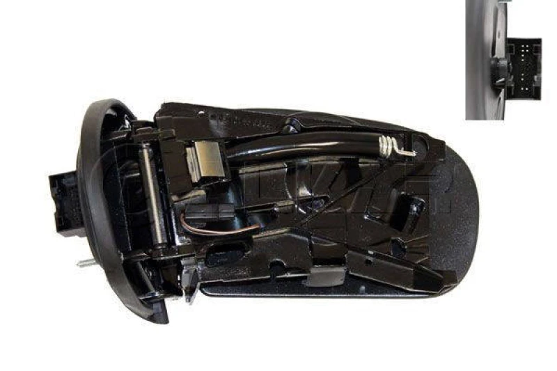 Image of ALKAR 6327534 Wing mirror Left, Electric, Aspherical, without cover Outside Mirror (50)