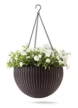 image of Keter Resin Hanging Basket, 35.56Cm