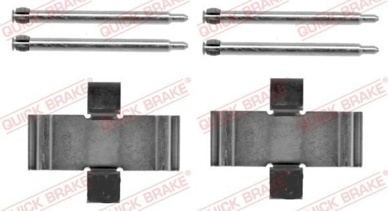 Image of QUICK BRAKE Brake pad fitting kit QUICK BRAKE 109-1039