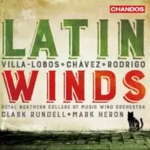 image of Villa-Lobos, Rodrigo, Chavez: Latin Winds