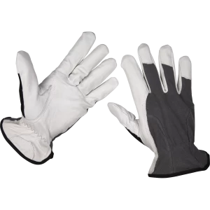 image of Sealey Super Cool Hide Breathable Work Gloves Grey L