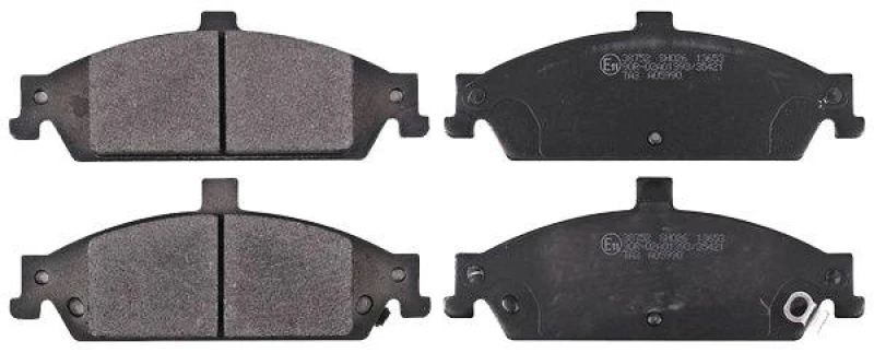 Image of A.B.S. 38752 Brake pad set with acoustic wear warning Brake Pad Set,disc brake (402)