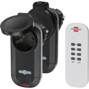 Image of Brennenstuhl RC CE1 0201 1507030 Wireless Socket set 3 Piece Outdoors 1000 W