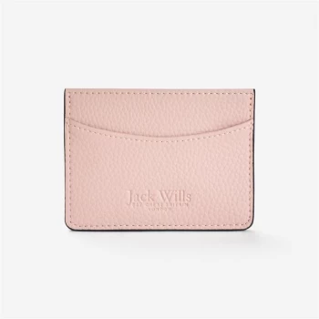 image of Jack Wills Lanpher Card Holder - Pale Pink