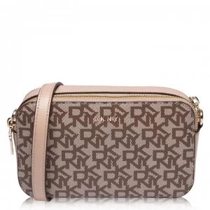 Image of DKNY Logo Small Cross Body Bag - ChinoSand NXQ