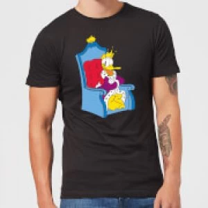 image of Disney King Donald Mens T-Shirt - Black