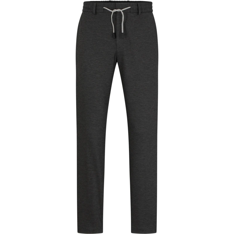 Image of Boss Mens Genius Junior Slim Fit Trousers Grey male 30W R