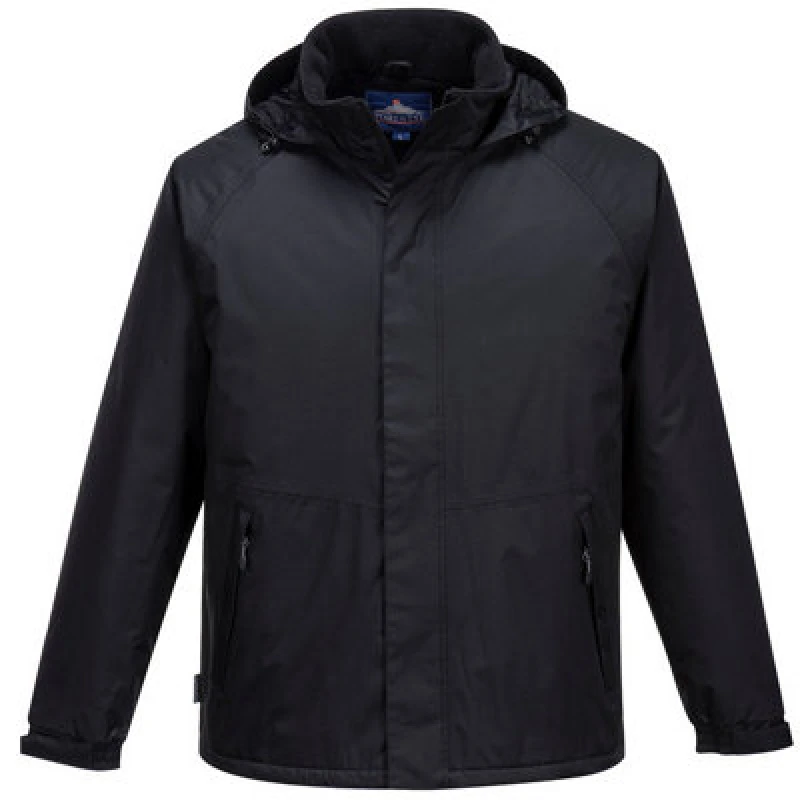 Image of Portwest Limax Insulated Jacket S505BKRL Colour: Black