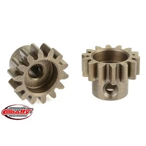 image of Corally 32 Dp Pinion Short Hardened Steel 14 Teeth Shaft Dia. 3.17Mm